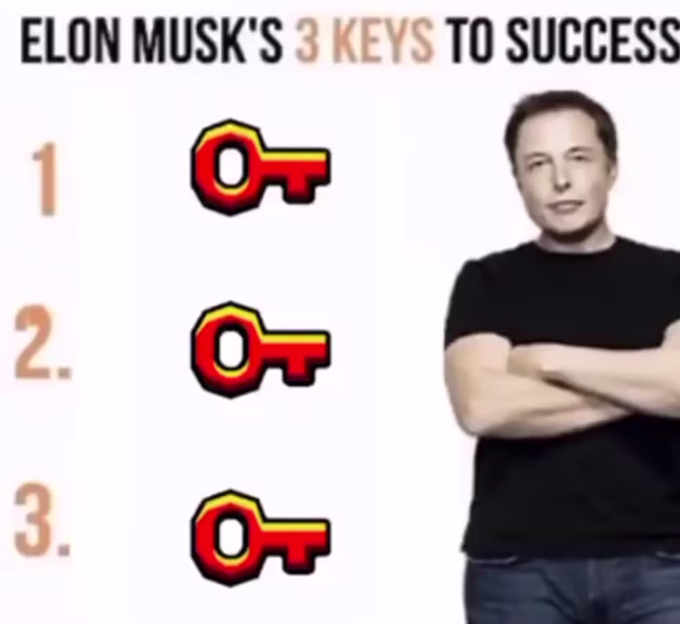 3 keys to success